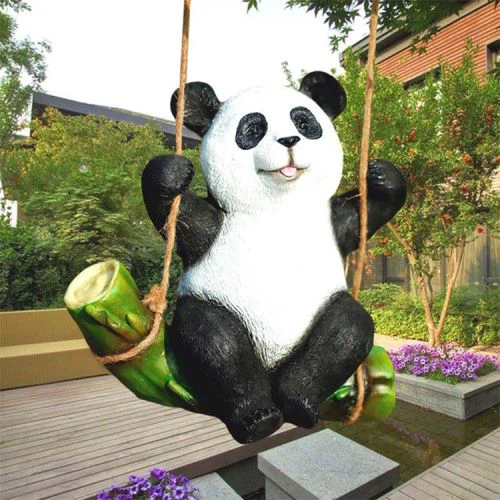 Scultura Statua Panda