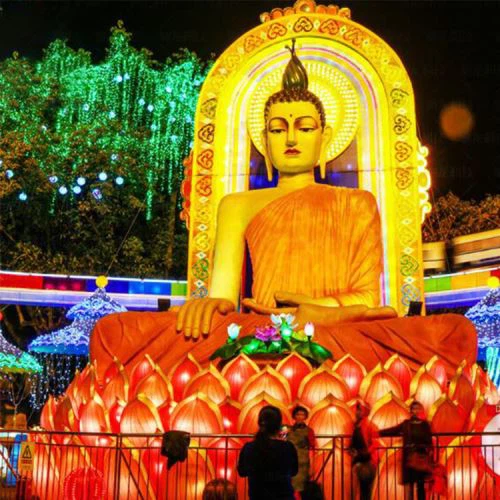 Metà degli animali all'aperto delle lanterne di festival di autunno principali impermeabili all'aperto