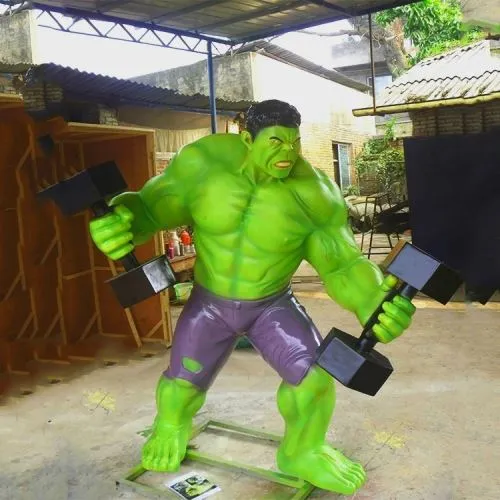 Statua a grandezza naturale dei personaggi dei cartoni animati della vetroresina da vendere