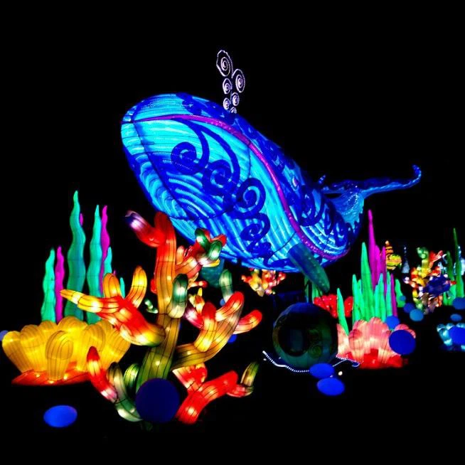 Spectacular Chinese Silk Lantern Show World Lantern Festival Shows Manufacturer