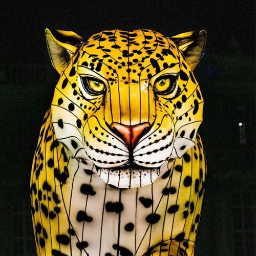 Grandi statue di animali in vetroresina