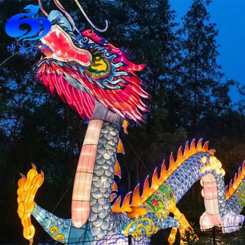 Festival delle lanterne di seta cinesi impermeabili all'aperto di nuovo anno